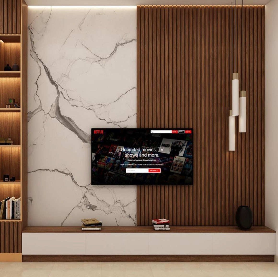 Brown Dark Wood Acoustic Panels