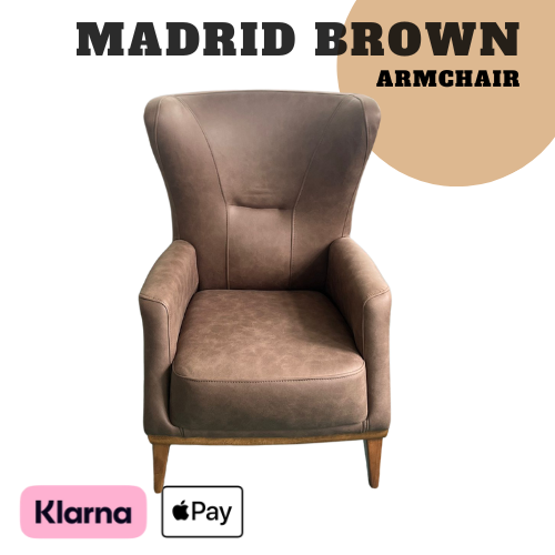 Madrid Brown Armchair