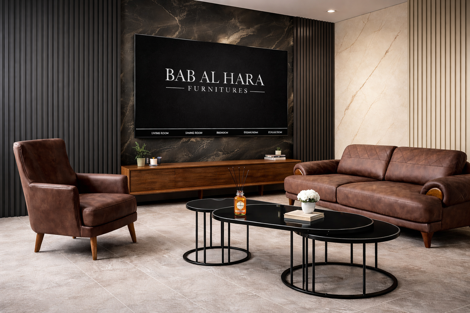 Anthracite Slatted Wall Panels – Pack of 3 | 280cm x 60cm | 9mm Laminated MDF