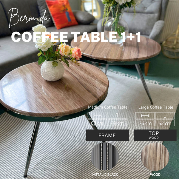 Bermuda Coffee Table 1+1