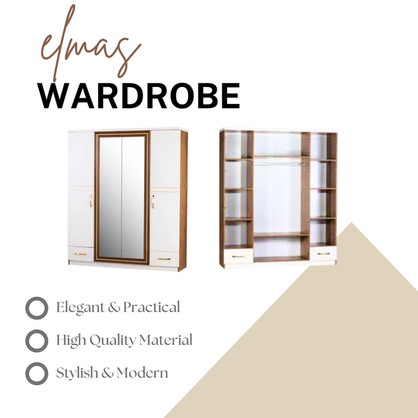 Elmas 2-Door Wardrobe