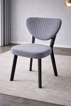 Luna Velvet Dining Chair – Slate Grey