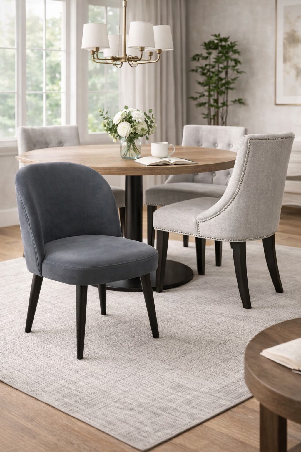 Aurelia Velvet Accent Chair