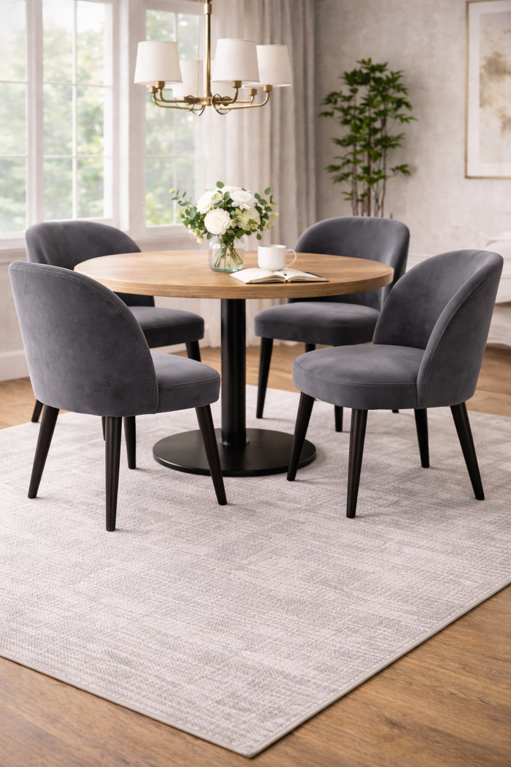 Aurelia Velvet Accent Chair