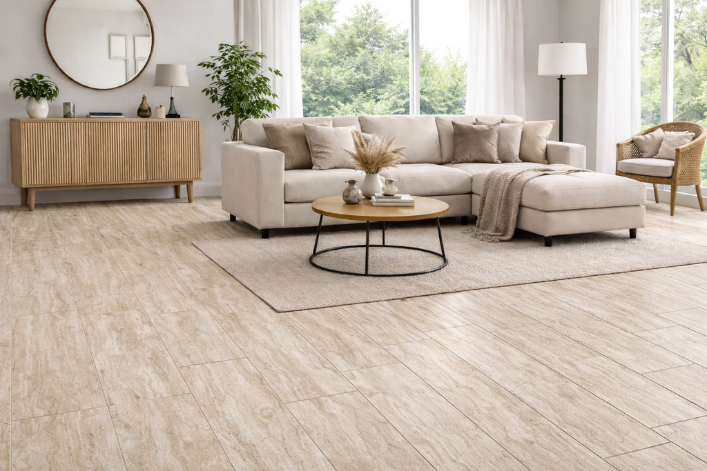 Traverten – Stonex Stone-Effect Laminate Flooring (FT014)