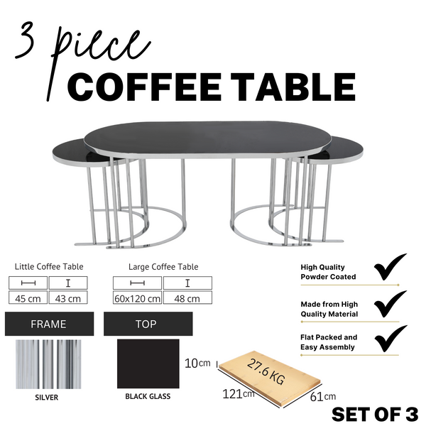 Maysa 3 Piece Table