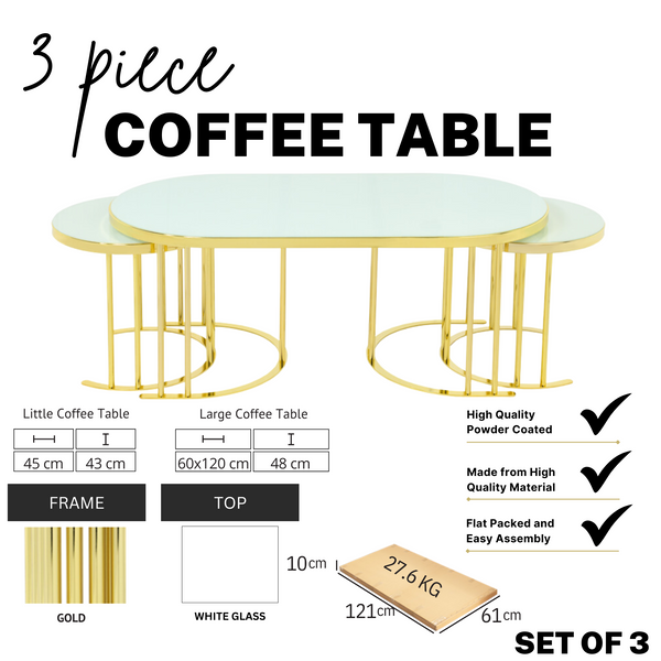 Maysa 3 Piece Table