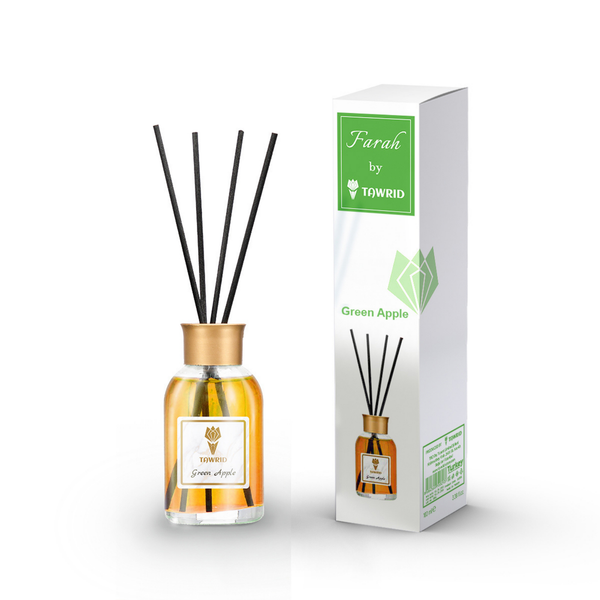 Farah Reed Diffuser By Tawrid (Green Apple) 100 ml