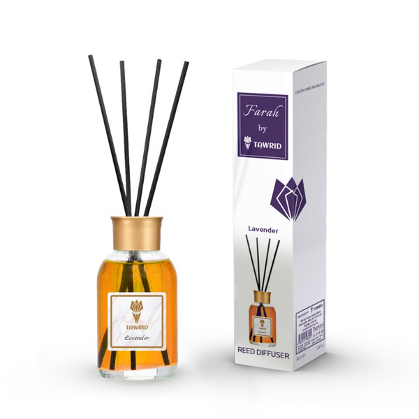 Farah Reed Diffuser By Tawrid (Lavender) 100 ml