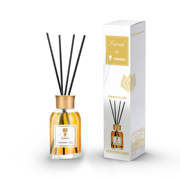 Farah Reed Diffuser By Tawrid (Madonna Lily) 100 ml