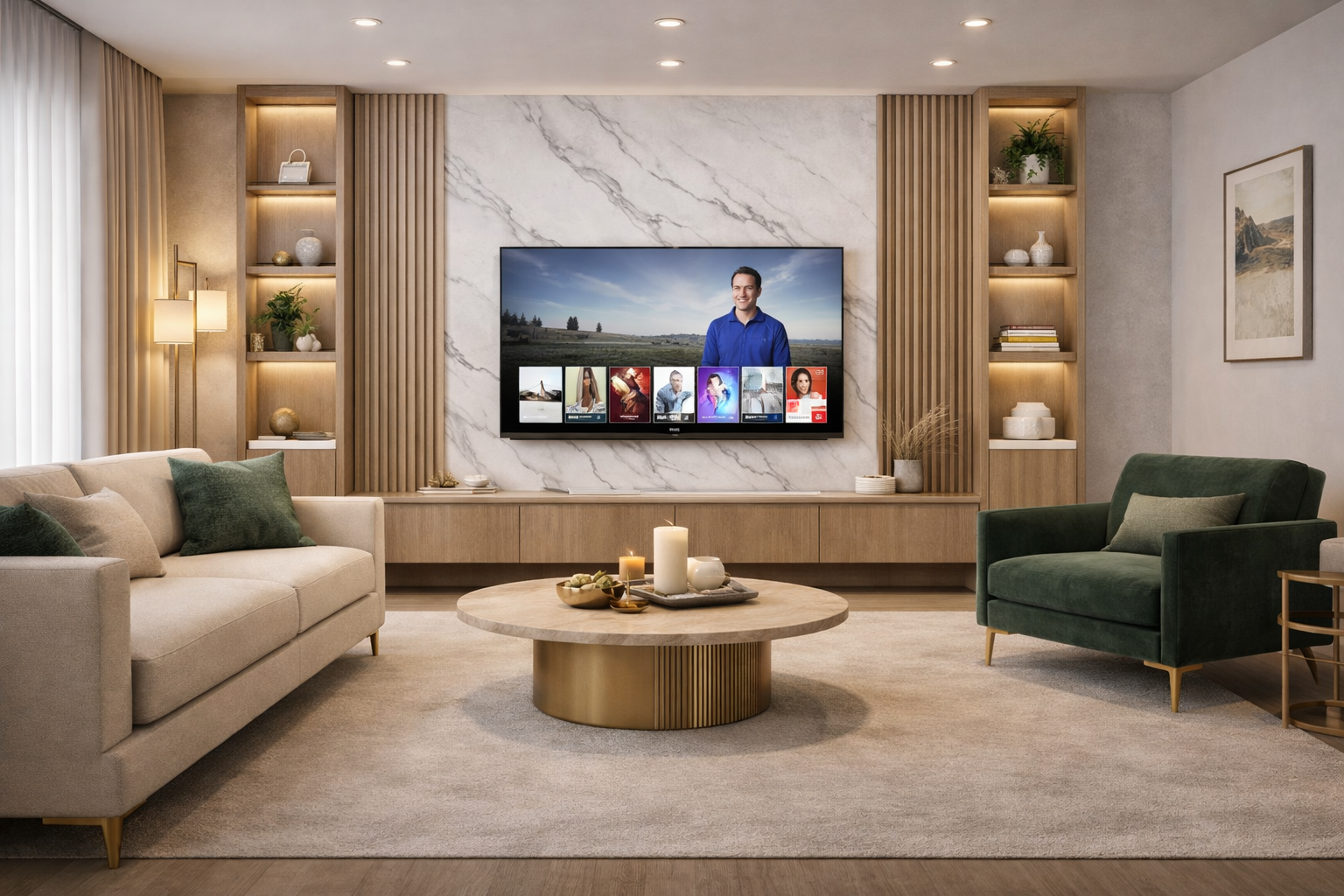 Natural Oak Slatted Wall Panels – Pack of 3 | 280cm x 60cm | 9mm Laminated MDF.