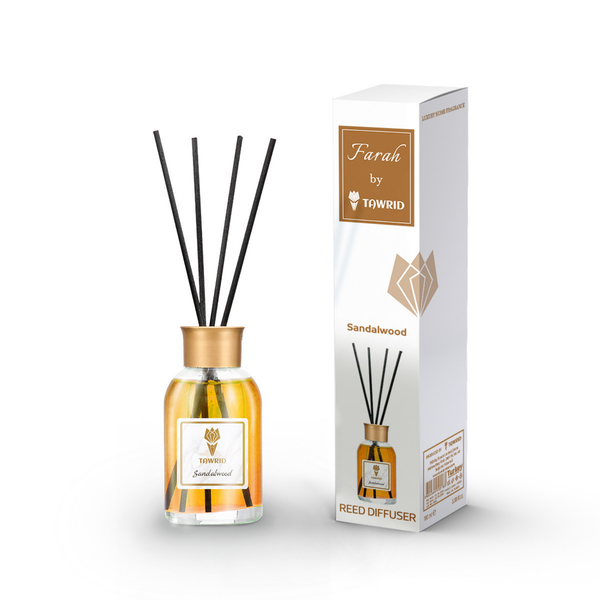 Farah Reed Diffuser By Tawrid (Sandalwood) 100 ml