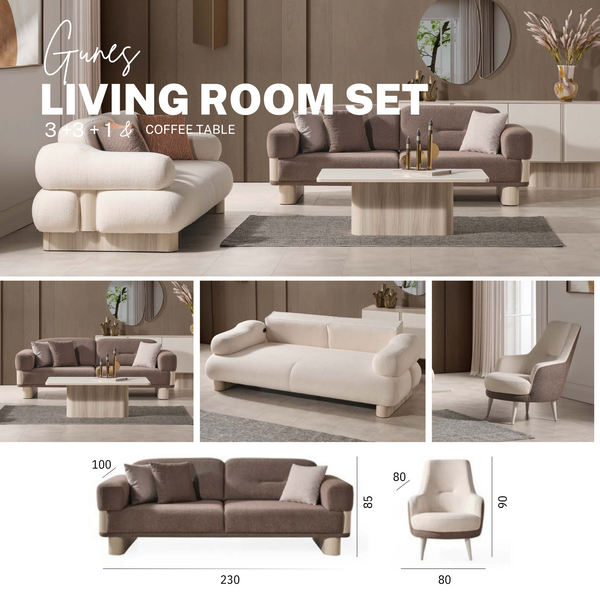 Gunes Living Room Set