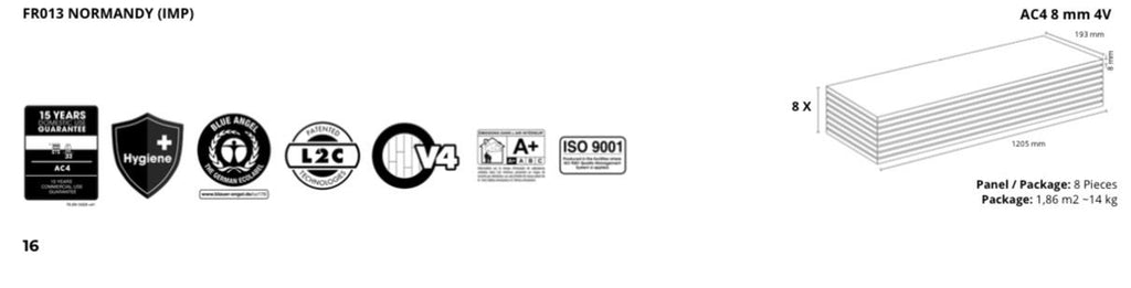 Prime- 8mm Laminate Flooring-Erasmus